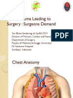 Chest Trauma Leading To Surgery: Surgeons Demand