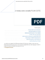 Calcul Courbe de Niveau Avec Covadis PLAN COTE - مجلتك المعمارية