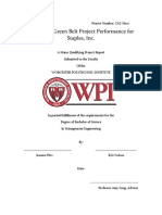 Improving Green Belt Project Performance For Staples, Inc