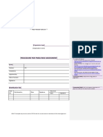 Procedure For Fmea Risk Assessment: Free Preview Version