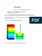 Von Mises Stress Plot (Rectangular Block)