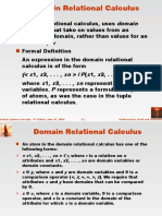 Tuple and Domain