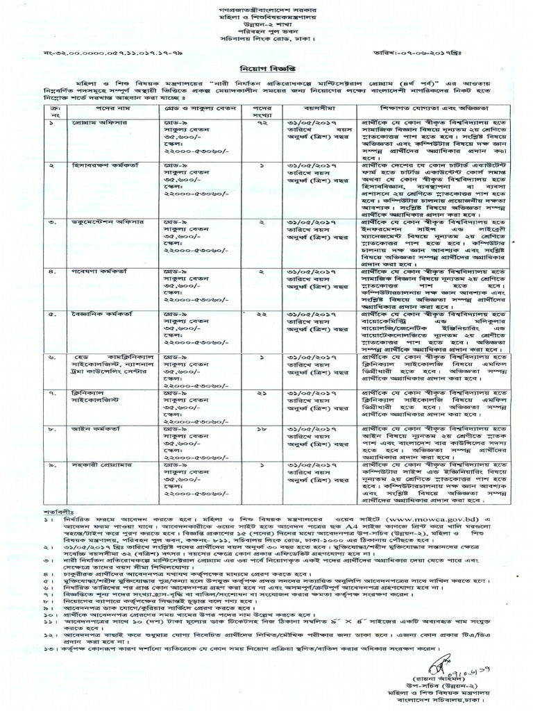 MSPVAW Circular | PDF