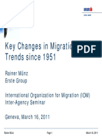 Key Changes Migration Trends 1951 PDF