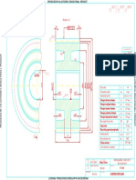 Educational CAD profile drawing