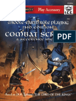 MERP Combat Screen 2nd Edition PDF