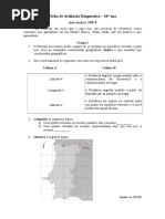 Ficha Diagnóstica 10ºano