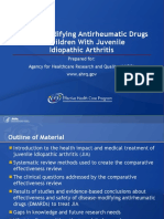 Disease-Modifying Antirheumatic Drugs in Children With Juvenile Idiopathic Arthritis