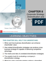 Corporate Strategy: Diversification and The Multibusiness Company