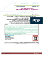 Hepatitis C Virus Infection: Prevention and Control - A Mini Review