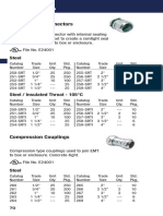 Raintight Compression Connectors: Steel