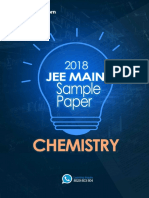 Jee Main 2018 Chemistry Sample Question Paper