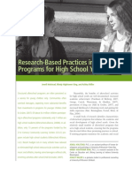 Research-Based Practices in Afterschool Programs