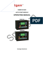 Operating Manual: HGM610C/620C Auto Start Module