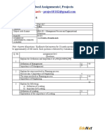 MBA101 Solved SMU Assignment