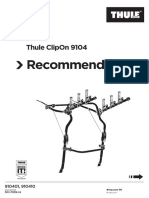 Thule ClipOn 9104 Recommendations v14