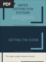 Water Distribution Networks