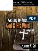 Getting To Know God and His Word - James Goll