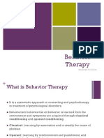 Behavior Therapy PP