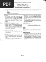 AOCS CA 3a 46 Impureza Insolubles