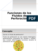 Funciones de Los Fluidos de Perforacion 2016