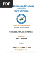 Tarea- 2 Pruebas de Aptitudes e Interes 1