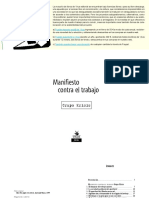 Manifiesto Contra El Trabajo - Grupo Krisis PDF