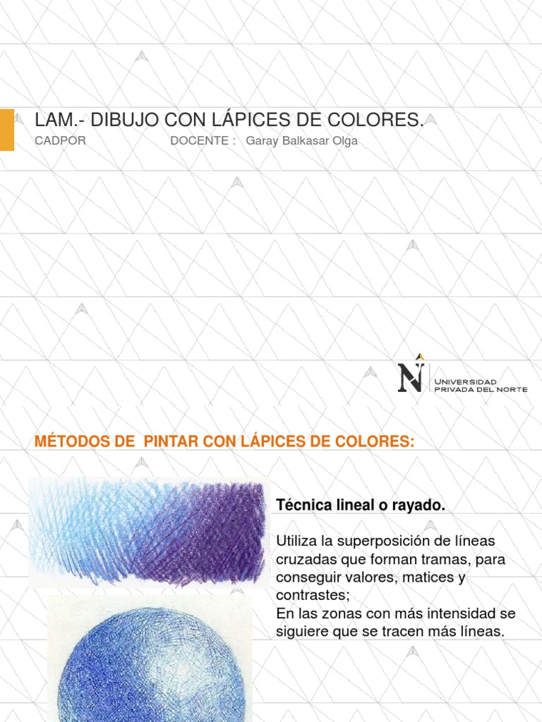 Cha Multiplicación Perseguir Lam - Clase.-Tecnica Lapices de Colores. | PDF | Color | Amarillo