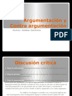 Argumentacion y Contra Argumentacion