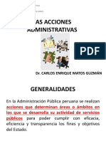 Unidad Vi Las Acciones Administrativas