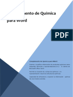 Complemento de Quimica para Word