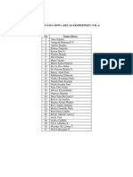 4 Daftar Nama Siswa Kelas Eksperimen