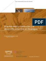 Sector Textil y Confeccion y El Desarrollo Sostenible en Nicaragua