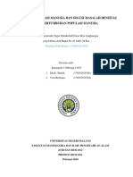 Dinamika Populasi Manusia Dan Solusi Masalah Densitas Dan Pertumbuhan Populasi Manusia