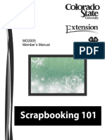 Scrapbooking 101: MG3005 Member's Manual