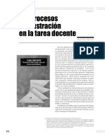 Los Proceso de Frustracion de La Tarea Docente PDF