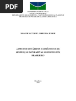 Aspectos Sintáticos e Semânticos de Sentencas Imperativas No Pb