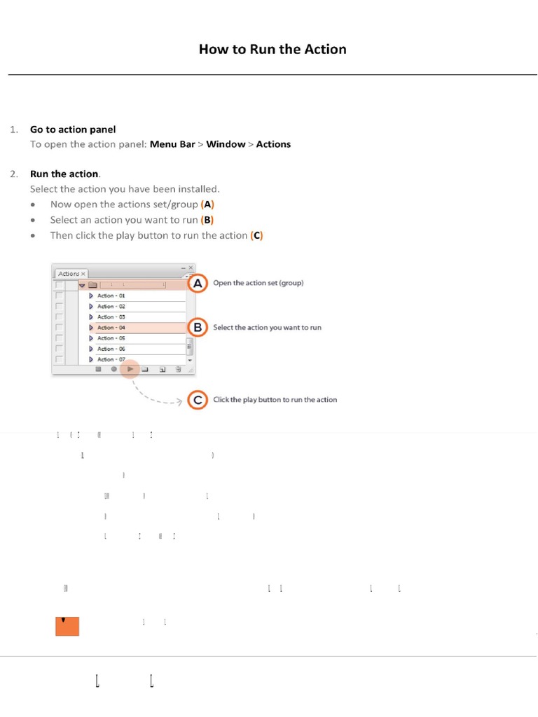 How To Run The Action | PDF | Science & Mathematics