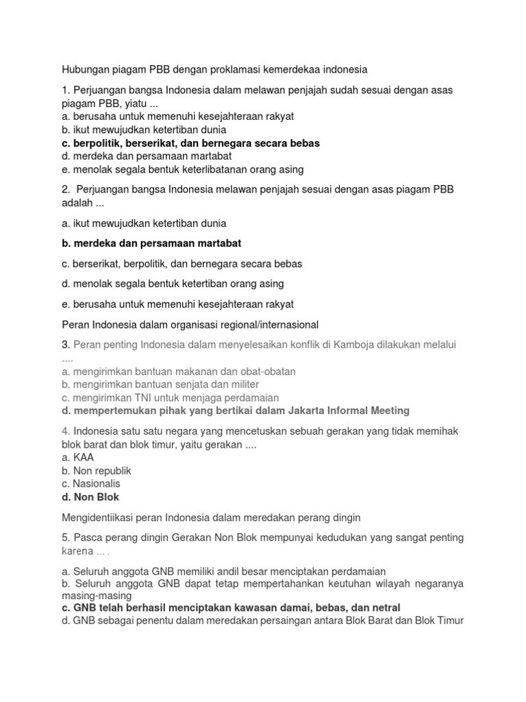 Soal Sejarah Peminatan Kelas 12