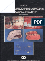 Manual de Ortopedia Funcional de Los Maxilares Y Ortodoncia Interceptiva