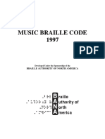 Music Braille Code PDF
