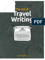 Art of Travel Writing Guide by Tim Neville
