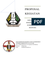 Proposal Kegiatan PSDM 2018
