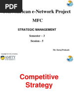 PAN African E-Network Project: Strategic Management Semester - 3 Session - 5