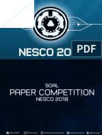 Soal Paper NESCO 2018