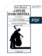 Mengoli - 40 Studi D'orchestra PDF