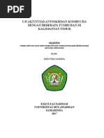 Download Tanpa Lampiran Uji Aktivitas Antioksidan Kombucha Berbagai Tumbuhan Di Kalimantan Timur by Ira Mardhatillah SN375808583 doc pdf