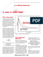 Heat Input Theory