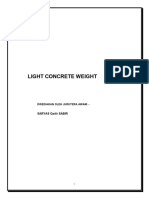 Light Weight Concrete - En.ms