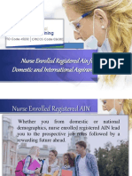 Registered AIN & Aged Care Nurse Training for Domestic & International Students